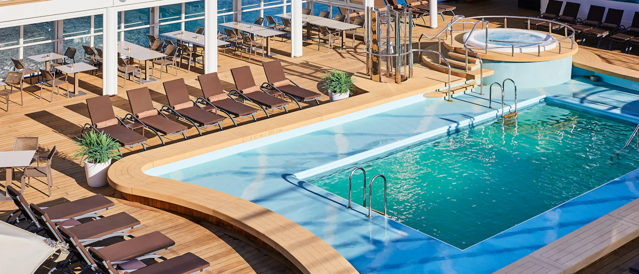 Pool deck