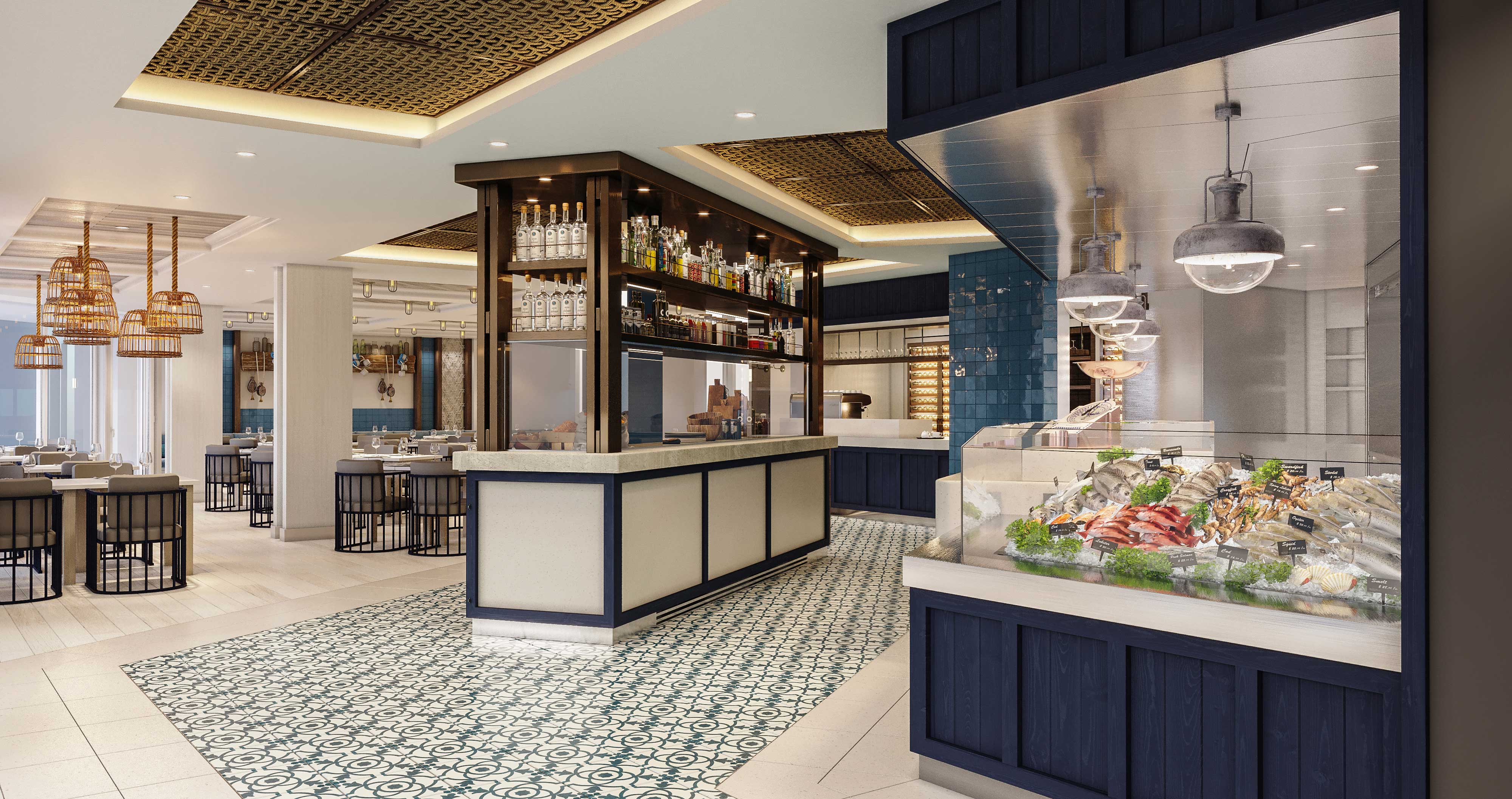 La Pescaderia - en traditionell skaldjursgrill med sittplatser utomhus