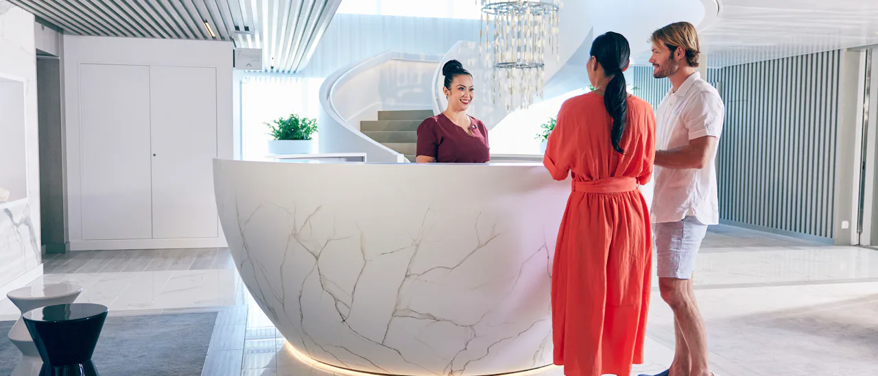 Entrén till spa