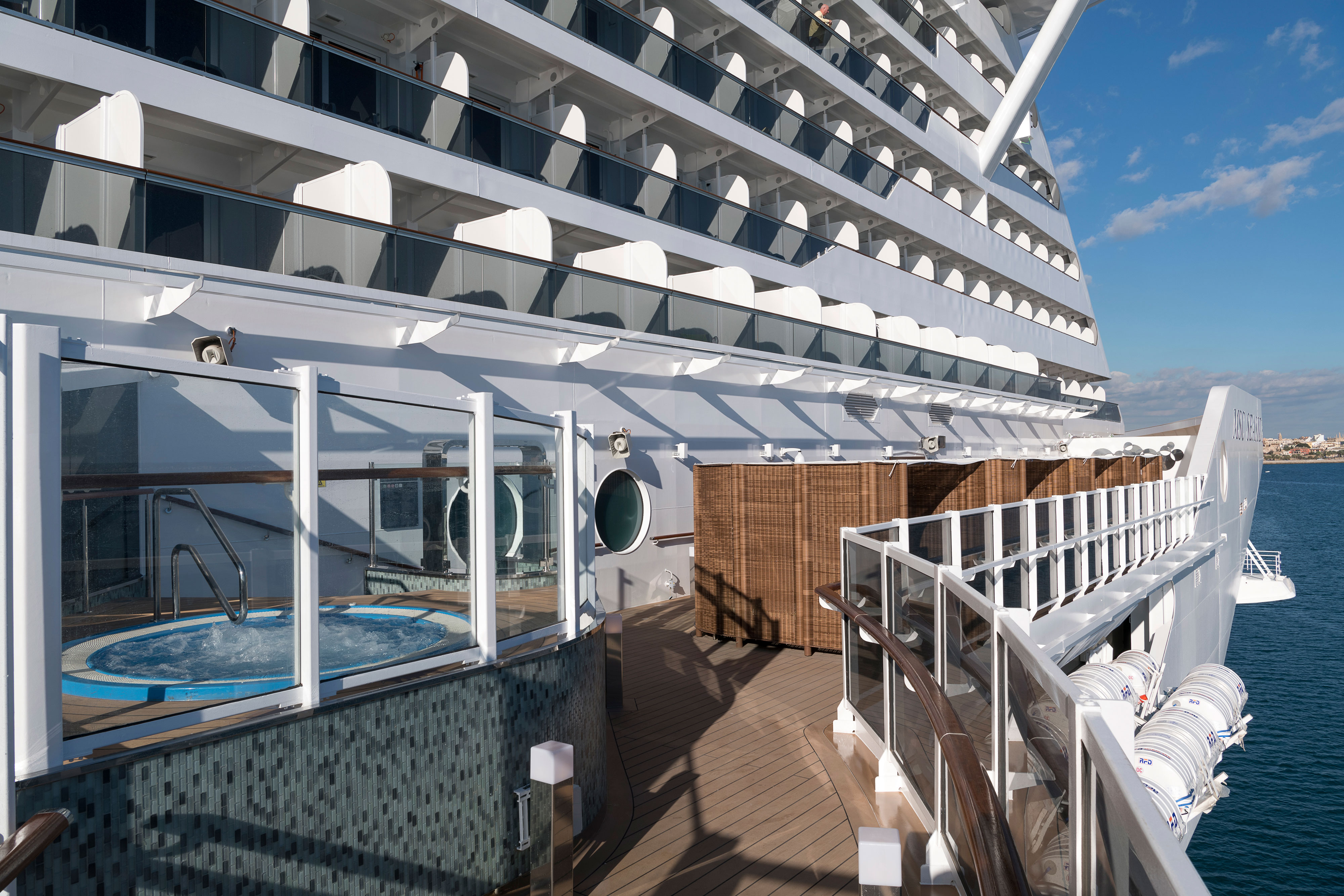 En av de mer avkopplande delarna av 360° Waterfront Boardwalk