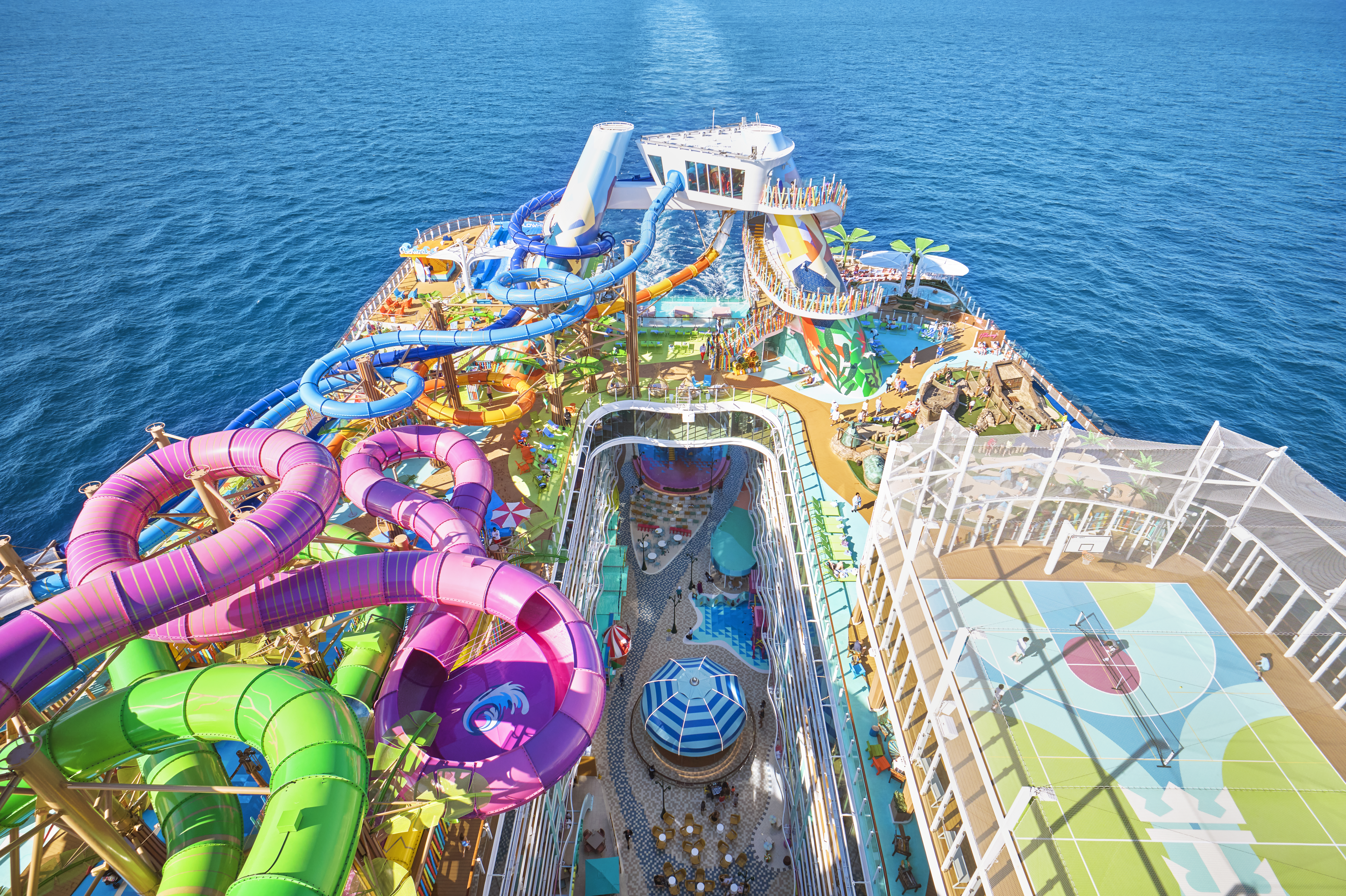 Thrill Island på Icon of the Seas erbjuder adrenalinfyllda äventyr!