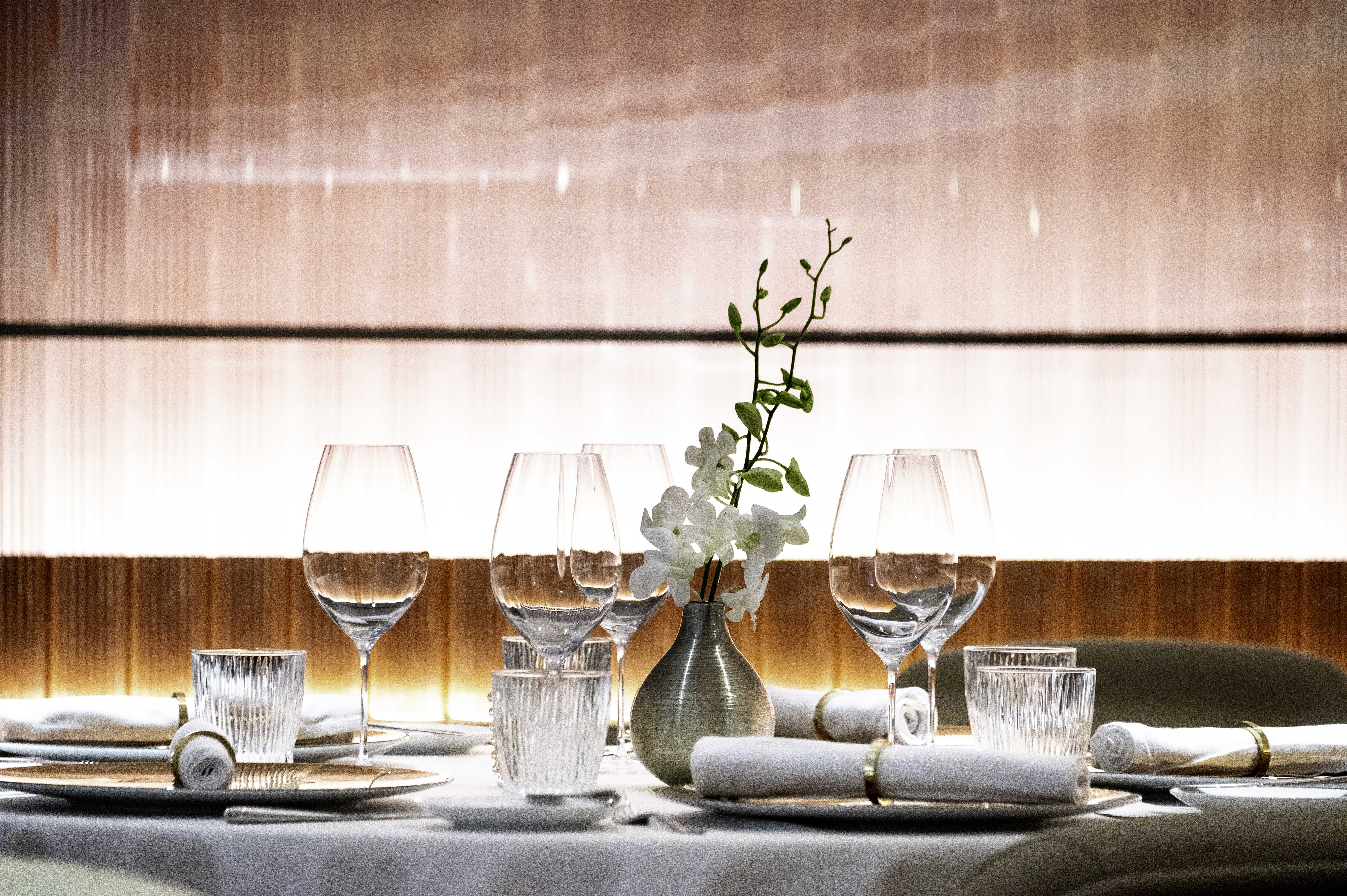Fine dining på Le Voyage, en ny restaurang av den världsberömda kocken Daniel Boulud