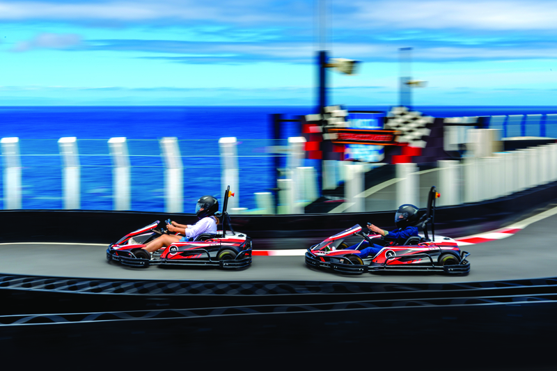 Ta en hisnande go-cart-tur