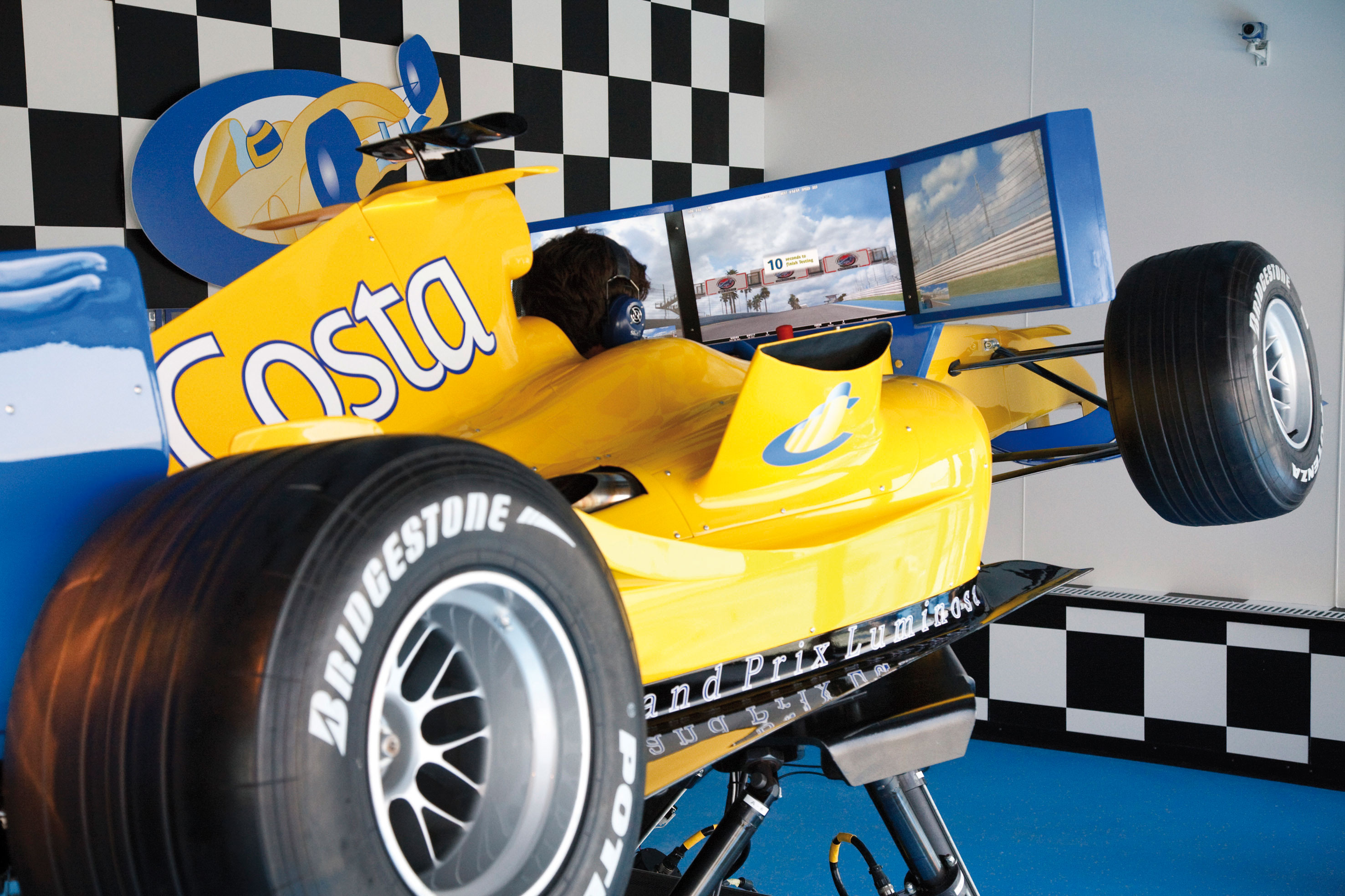 Adrenalinframkallande formula 1-simulator