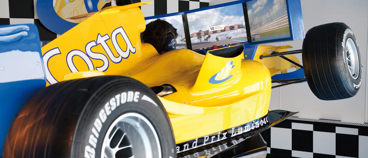 Adrenalinframkallande formula 1-simulator