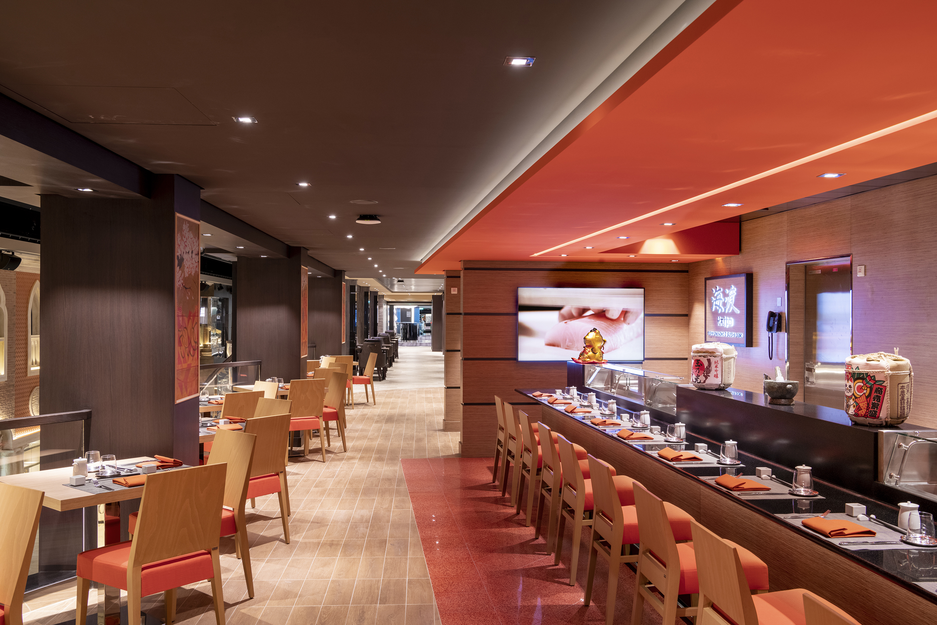Sushi- och teppanyaki-restaurangen Kaito