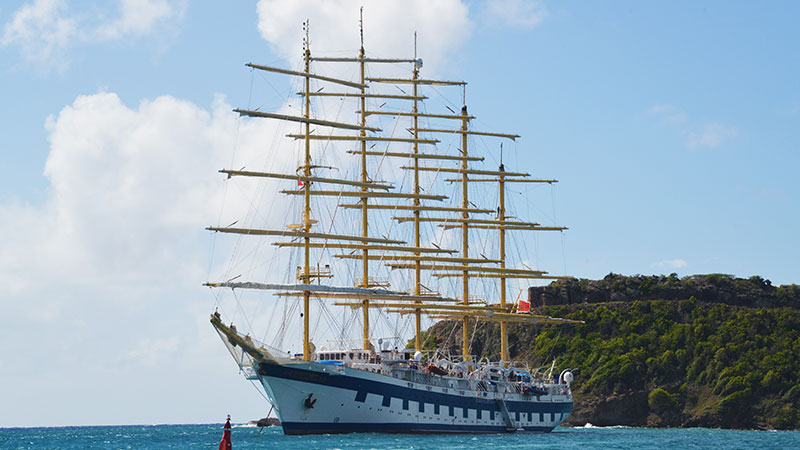 Segla från Barbados till Panama med Royal Clipper