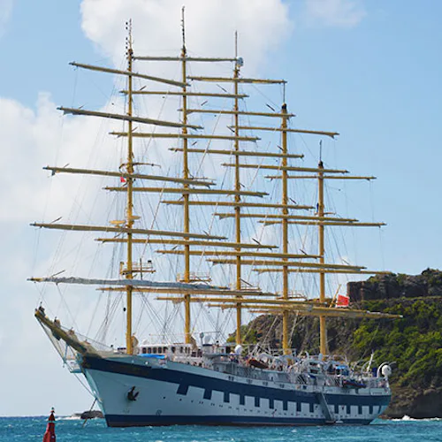 Segla från Barbados till Panama med Royal Clipper